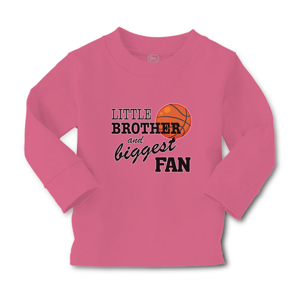 Baby Clothes Little Brother and Biggest Fan Basketball Sports Boy & Girl Clothes - Cute Rascals