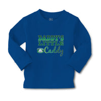 Baby Clothes Daddy's Little Caddy Sport Golf and Ball on Green Grass Cotton - Cute Rascals