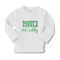 Baby Clothes Daddy's Little Caddy Sport Golf and Ball on Green Grass Cotton - Cute Rascals