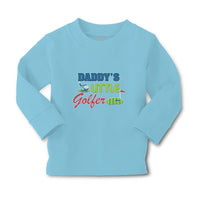 Baby Clothes Daddy's Golfer Sport Flag Bat Golf Ball Green Grass Cotton - Cute Rascals