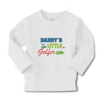Baby Clothes Daddy's Golfer Sport Flag Bat Golf Ball Green Grass Cotton - Cute Rascals