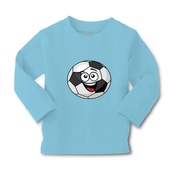 Baby Clothes Soccer Ball Smiling A Sports Soccer Boy & Girl Clothes Cotton