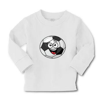 Baby Clothes Soccer Ball Smiling A Sports Soccer Boy & Girl Clothes Cotton