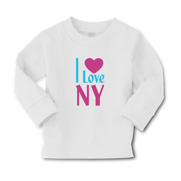 Baby Clothes I Love Ny Heart New York City Boy & Girl Clothes Cotton