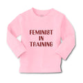 Baby Clothes Feminist in Training Feminism Feminist Boy & Girl Clothes Cotton