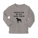 Baby Clothes Protected by My Cane Corso Dog Lover Pet Boy & Girl Clothes Cotton - Cute Rascals