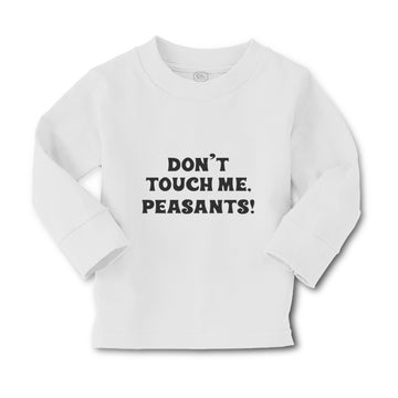 Baby Clothes Don'T Touch Me Peasants! Western Boy & Girl Clothes Cotton