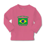 Baby Clothes I'M Not Yelling I Am Brazilian Brazil Countries Boy & Girl Clothes - Cute Rascals