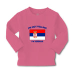 Baby Clothes I'M Not Yelling I Am Serbian Serbia Countries Boy & Girl Clothes - Cute Rascals