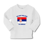 Baby Clothes I'M Not Yelling I Am Serbian Serbia Countries Boy & Girl Clothes - Cute Rascals