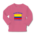 Baby Clothes I'M Not Yelling I Am Colombians Colombia Countries Cotton - Cute Rascals