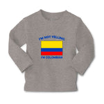 Baby Clothes I'M Not Yelling I Am Colombians Colombia Countries Cotton - Cute Rascals