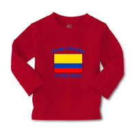 Baby Clothes I'M Not Yelling I Am Colombians Colombia Countries Cotton - Cute Rascals