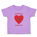 Toddler Clothes Adorable Moroccan Heart Countries Toddler Shirt Cotton