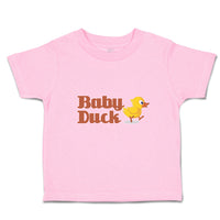 Toddler Clothes Duckling Baby Duck Aquatic Bird with Beak Toddler Shirt Cotton