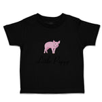 Toddler Clothes Little Piggy Pink Pig Animals Farm Toddler Shirt Cotton