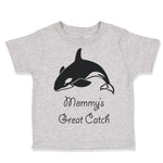 Toddler Clothes Mommy's Great Catch Shark Ocean Sea Life Toddler Shirt Cotton