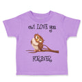 Toddler Clothes Owl Love You Forever Funny Humor Toddler Shirt Cotton