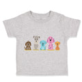 Toddler Clothes Dogs Puppy Family Dog Lover Pet Toddler Shirt Cotton