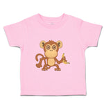 Toddler Clothes Monkey Big Eyes Animals Safari Toddler Shirt Baby Clothes Cotton