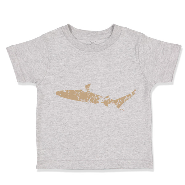 Toddler Clothes Shark Shadow Animals Ocean Sea Life Toddler Shirt Cotton