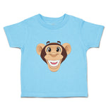 Toddler Clothes Monkey Head Funny Safari Toddler Shirt Baby Clothes Cotton