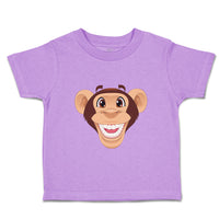 Toddler Clothes Monkey Head Funny Safari Toddler Shirt Baby Clothes Cotton