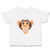 Toddler Clothes Monkey Head Funny Safari Toddler Shirt Baby Clothes Cotton