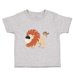 Toddler Clothes Lion Cartoon Animals Style A Safari Toddler Shirt Cotton