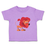 Toddler Clothes Lion Facing Right Animals Safari Toddler Shirt Cotton