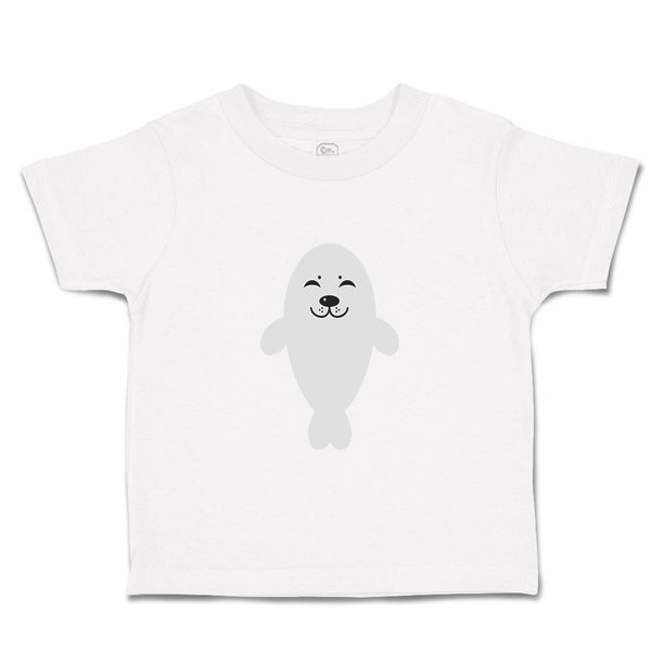 Toddler Clothes Fur Seal White Ocean Sea Life Toddler Shirt Baby Clothes Cotton