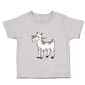 Toddler Clothes Goat Female Farm Toddler Shirt Baby Clothes Cotton