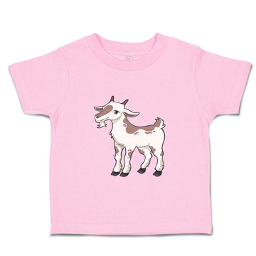 Toddler Clothes Goat Female Farm Toddler Shirt Baby Clothes Cotton