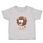 Toddler Clothes Lion Funny Big Head Safari Toddler Shirt Baby Clothes Cotton