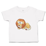 Toddler Clothes Lion with Big Eyes Animals Safari Toddler Shirt Cotton