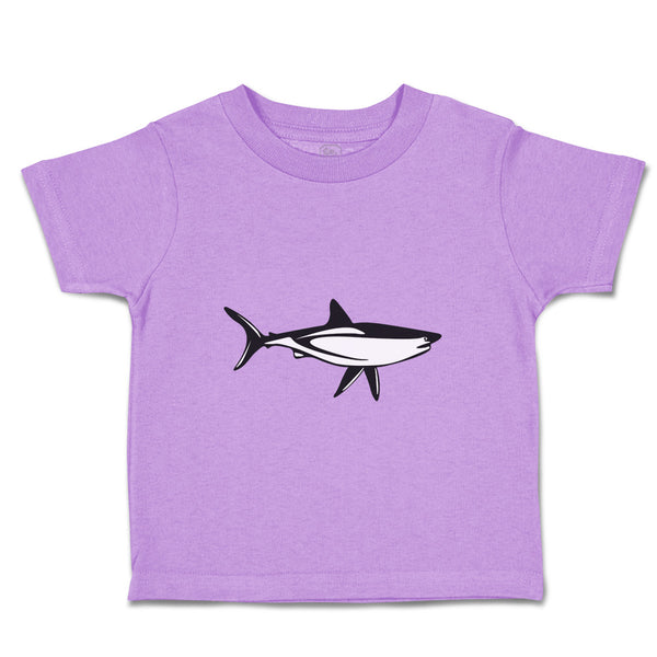 Toddler Clothes Shark Black Ocean Sea Life Toddler Shirt Baby Clothes Cotton