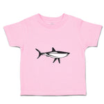 Toddler Clothes Shark Black Ocean Sea Life Toddler Shirt Baby Clothes Cotton