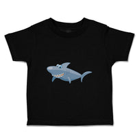 Toddler Clothes Shark Smiling Ocean Sea Life Toddler Shirt Baby Clothes Cotton