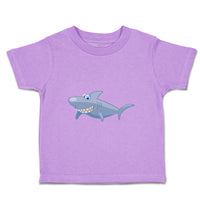 Toddler Clothes Shark Smiling Ocean Sea Life Toddler Shirt Baby Clothes Cotton