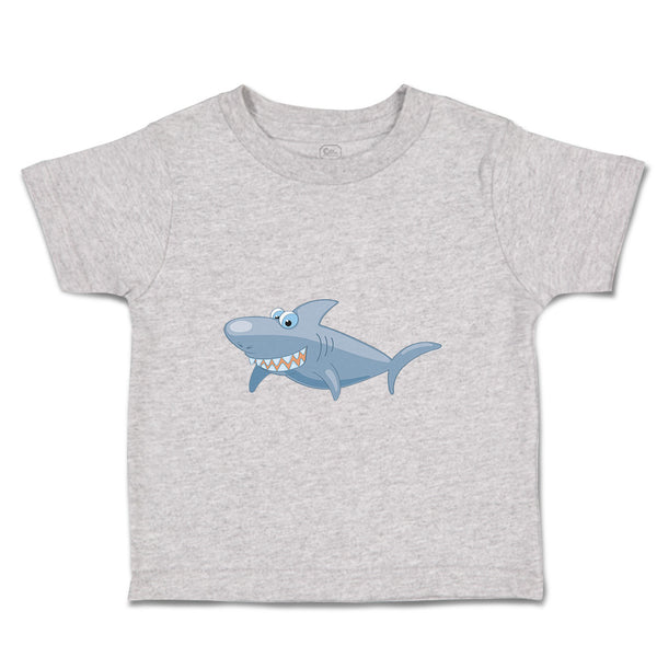 Toddler Clothes Shark Smiling Ocean Sea Life Toddler Shirt Baby Clothes Cotton