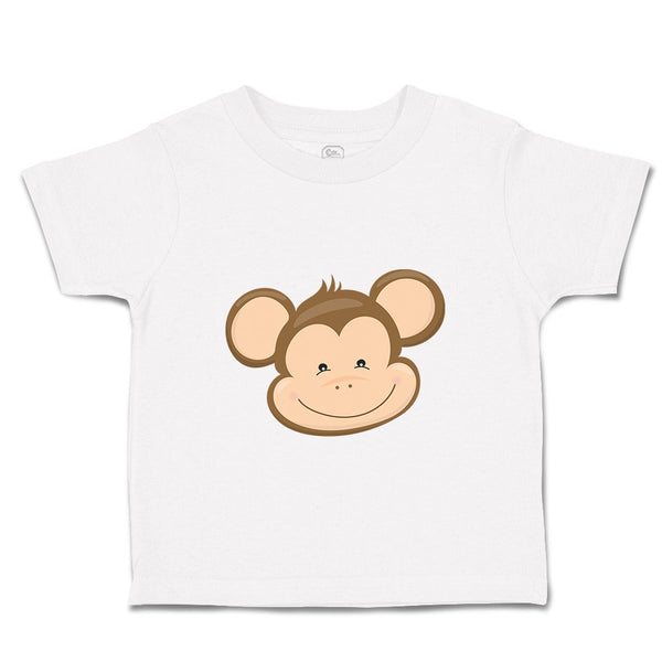 Toddler Clothes Monkey Face Safari Toddler Shirt Baby Clothes Cotton