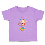 Toddler Clothes Monkey Juggler Ball Zoo Funny Toddler Shirt Baby Clothes Cotton