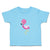 Toddler Clothes Dark Pink Flamingo Leg up Close Eyes Toddler Shirt Cotton