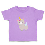 Toddler Girl Clothes Llama Unicorn Zoo Funny Toddler Shirt Baby Clothes Cotton