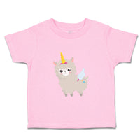 Toddler Girl Clothes Llama Unicorn Zoo Funny Toddler Shirt Baby Clothes Cotton