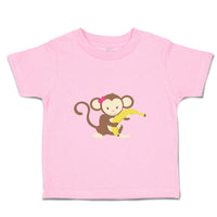 Toddler Girl Clothes Monkey Banana Girl Safari Toddler Shirt Baby Clothes Cotton