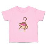 Toddler Clothes Monkey Pirate Sword Safari Toddler Shirt Baby Clothes Cotton