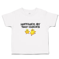 Toddler Girl Clothes Hatched Little Cute Chicks Coming out Egg Shells Cotton