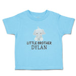 Toddler Clothes Cute Little Brother Elephant Dylan Sitting Toddler Shirt Cotton