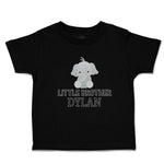 Toddler Clothes Cute Little Brother Elephant Dylan Sitting Toddler Shirt Cotton